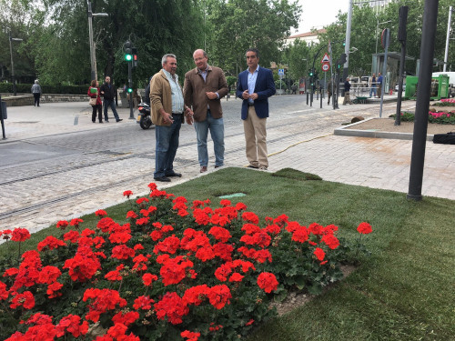 Alcalde visita Paseo Estacin