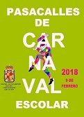 Cartel Carnaval escolar 2018
