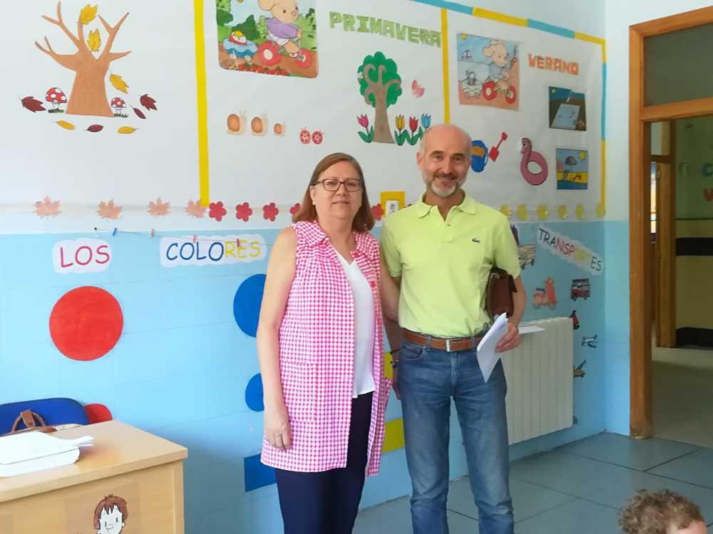 Visita escuela municipal Fuentezuelas