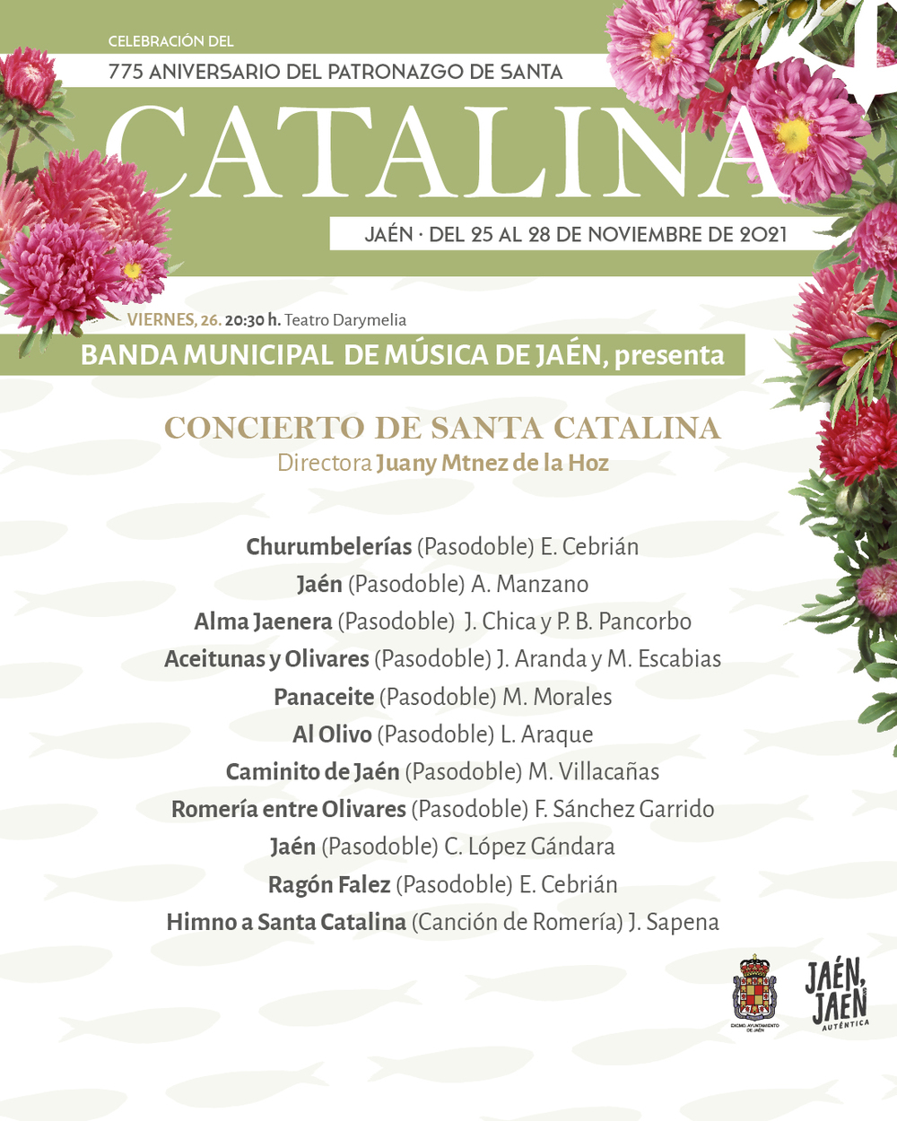 Haga click para ampliar imagen: Programa Banda Santa Catalina