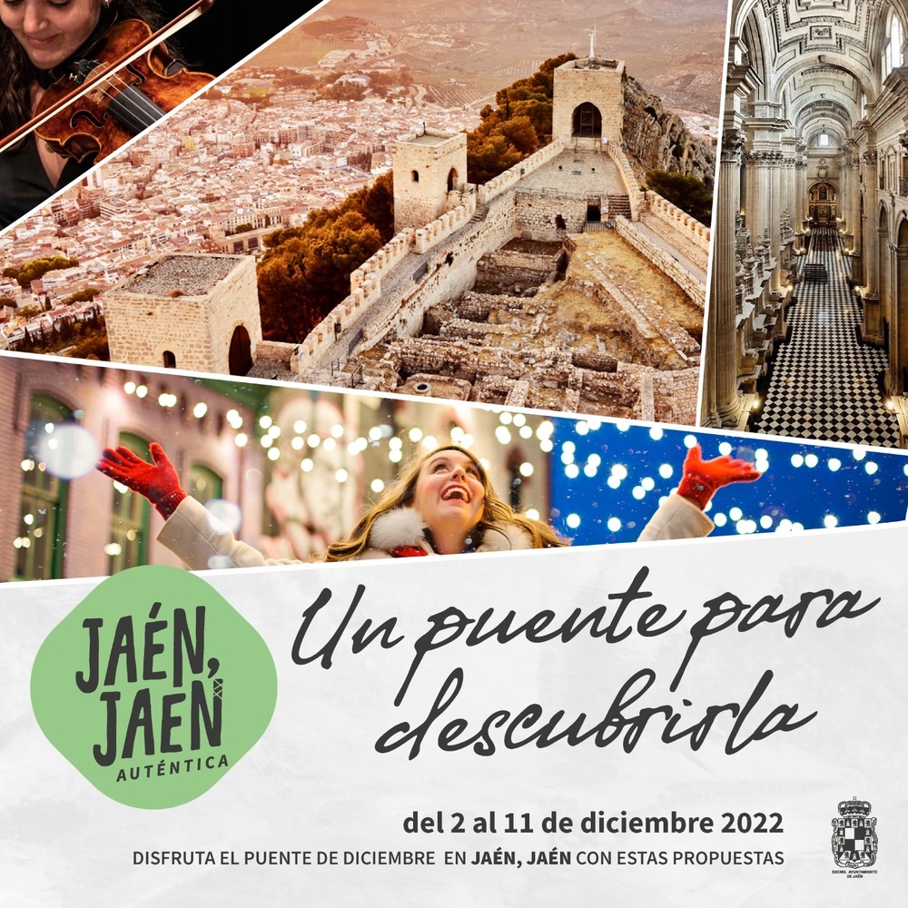 Haga click para ampliar imagen: Portada Jaén Jaén, un puente para descubrirla