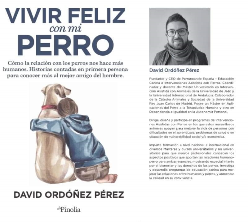 Haga click para ampliar imagen: Presentación libro Vivir feliz con mi perro de David Ordóñez Pérez