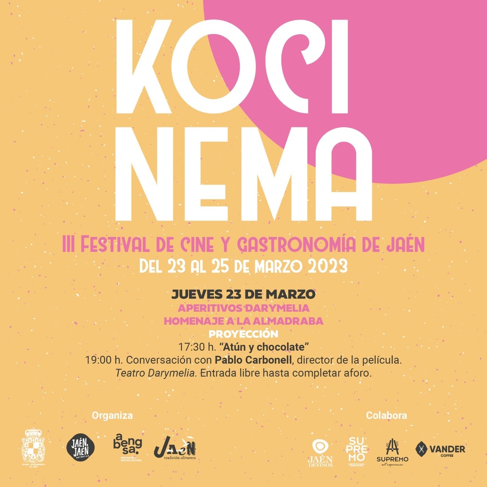 Haga click para ampliar imagen: Kocinema: Proyección: Atún y Chocolate y conversación con su director, Pablo Carbonell 