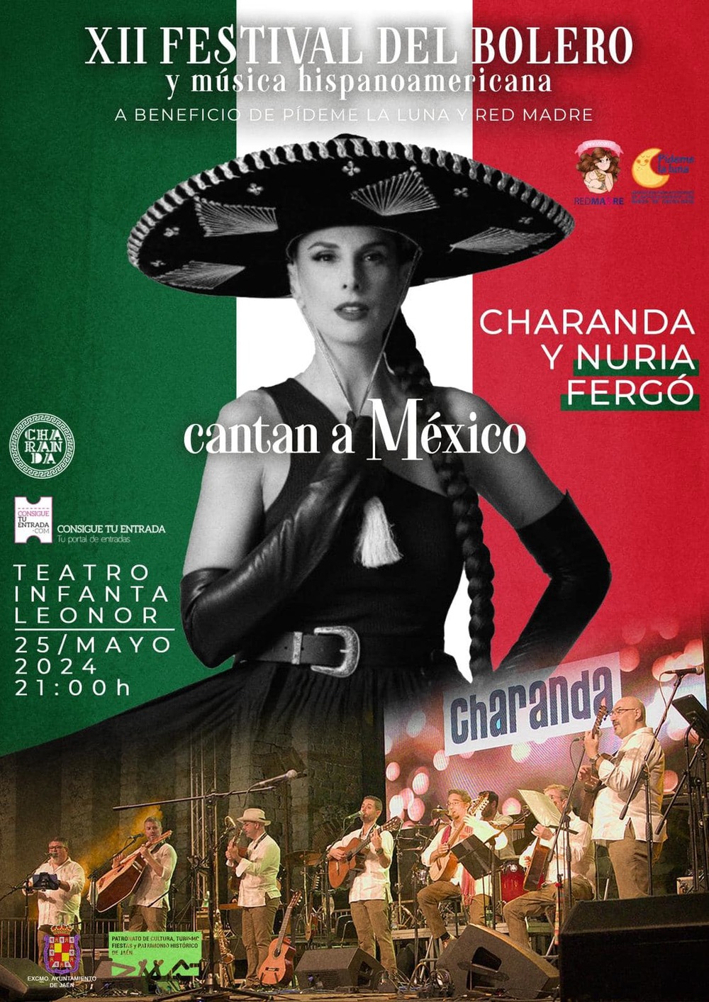 XII Festival del Bolero y msica hispanoamericana. Charanda y Nuria Ferg cantan a Mxico