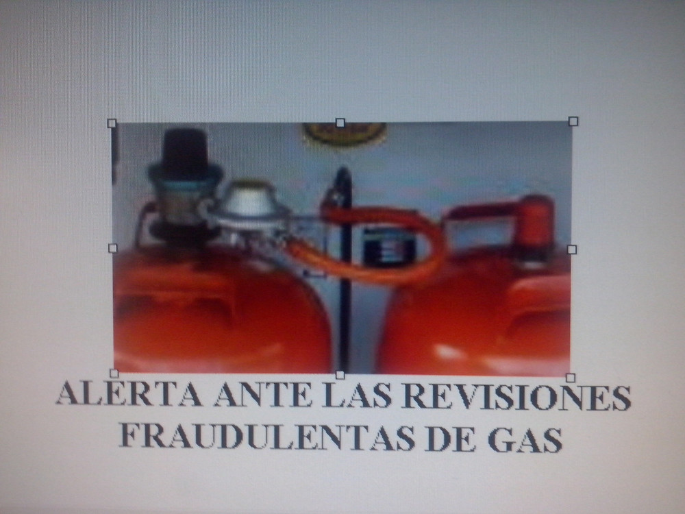 Revisiones fraudulentas del gas
