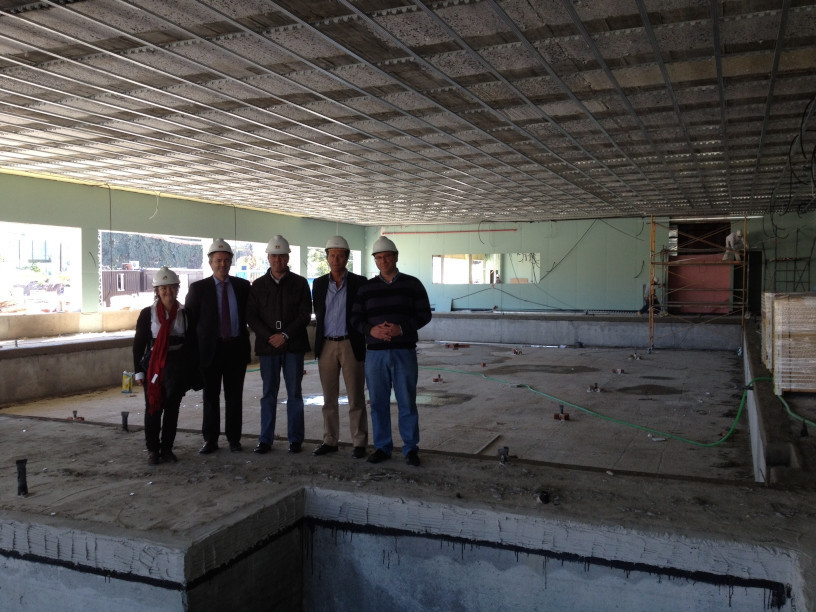 Visita alcalde Centro Deportivo La Victoria
