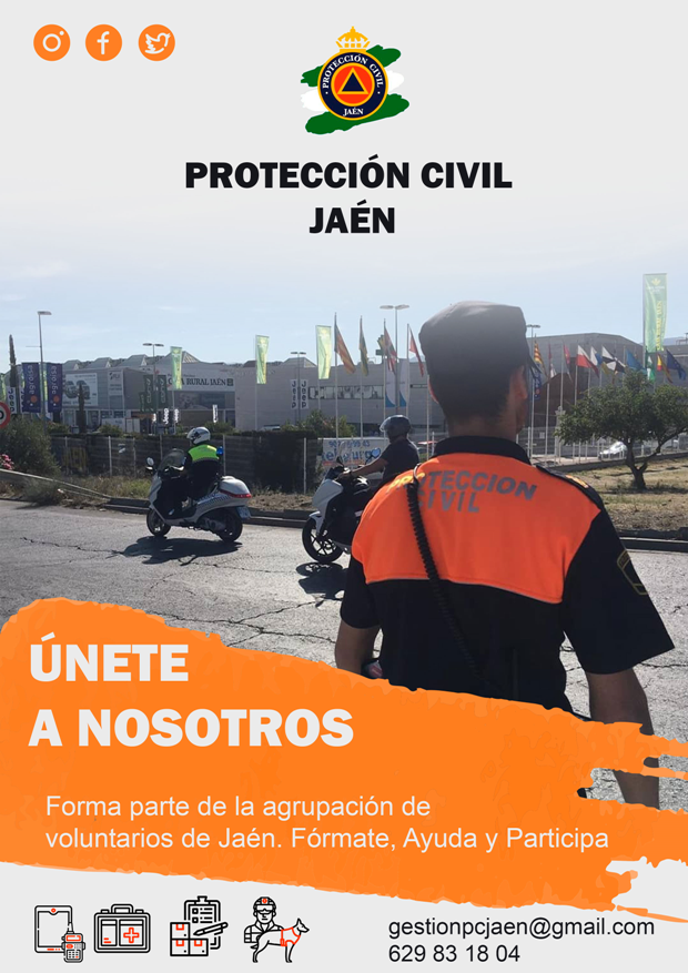 Haga click para ampliar imagen: Cartel protección civil 1