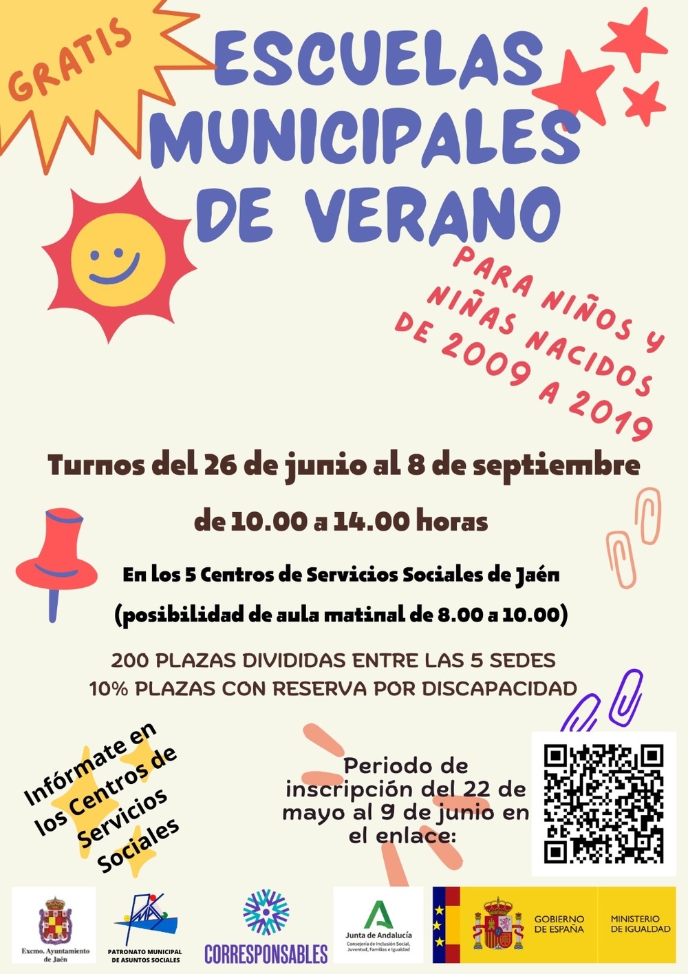 ESCUELAS PATRONATO ASUNTOS SOCIALES 2023