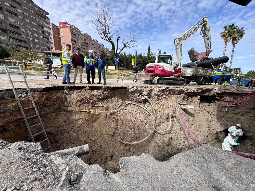 Socavn en AVDA Arjona
