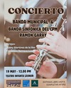 Haga click para ampliar imagen: Concierto de la Banda Municipal de Msica de Jan y la Banda Sinfnica del CPM Ramn Garay