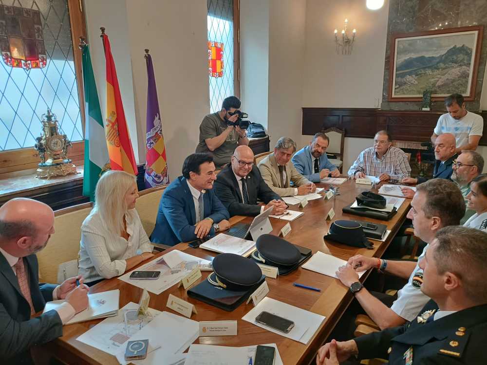 Dispositivo seguridad feria San Lucas 2024
