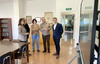 Haga click para ampliar imagen: Visita instalaciones UNED