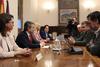 Haga click para ampliar imagen: Foto Reunin con consejero Antonio Sanz