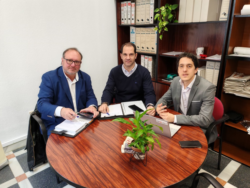 Reunin Luis Garca con ADEJA