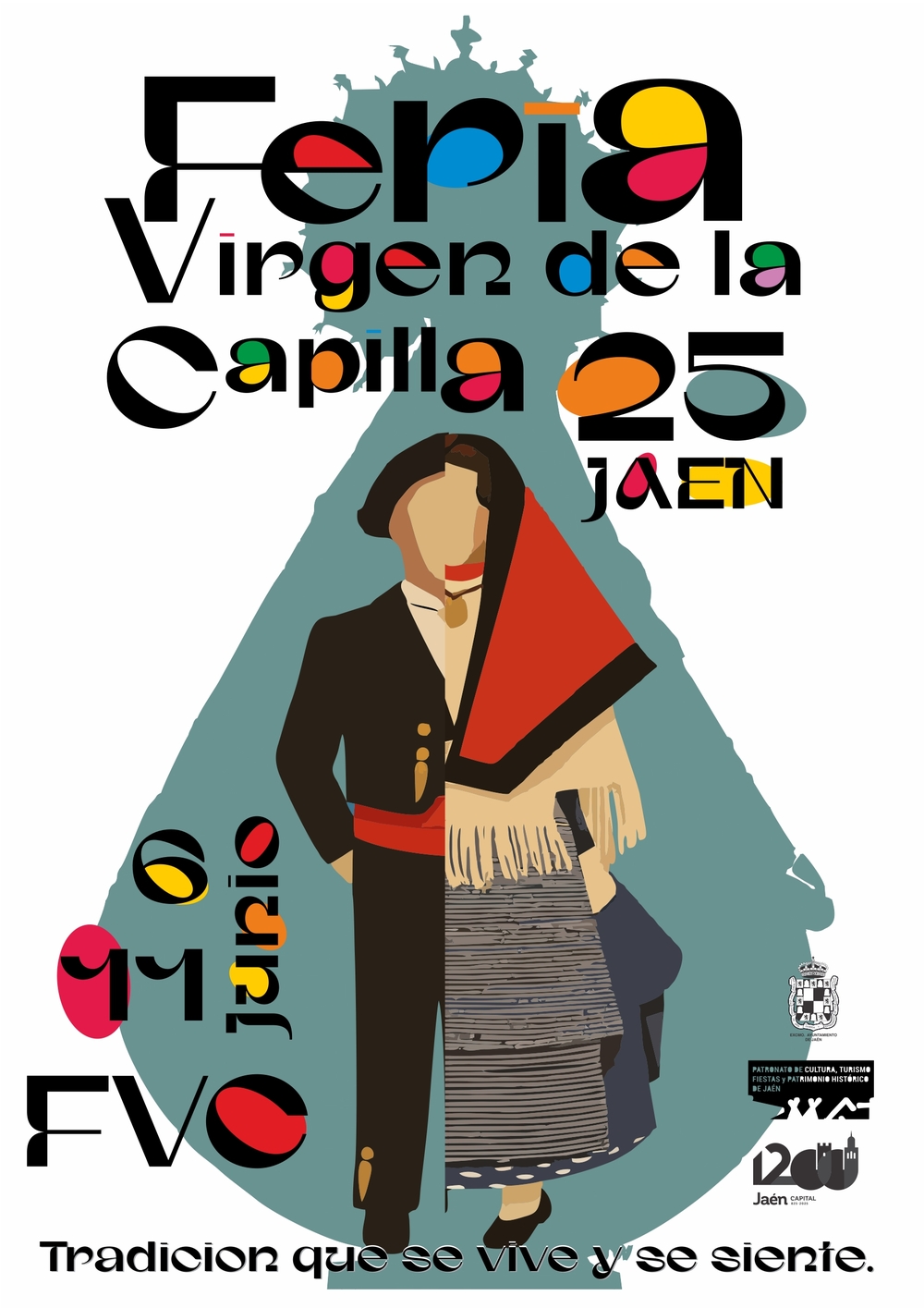 Cartel Feria y Fiestas Virgen de la Capilla Jan 2025
