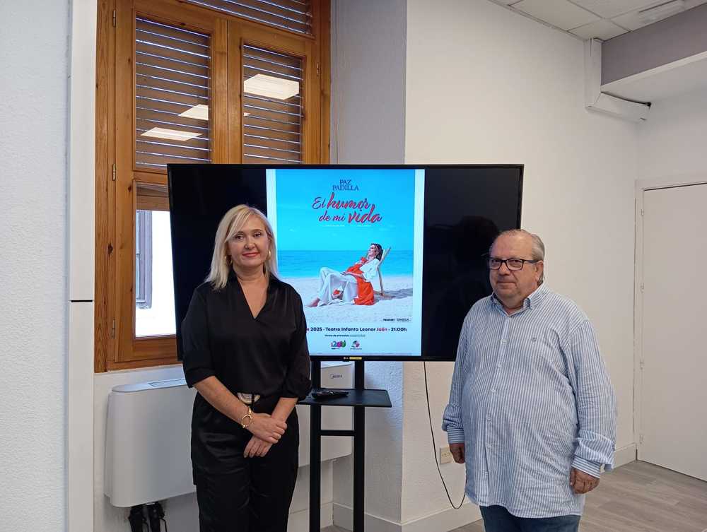 Foto presentaci�n espect�culo Paz Padilla