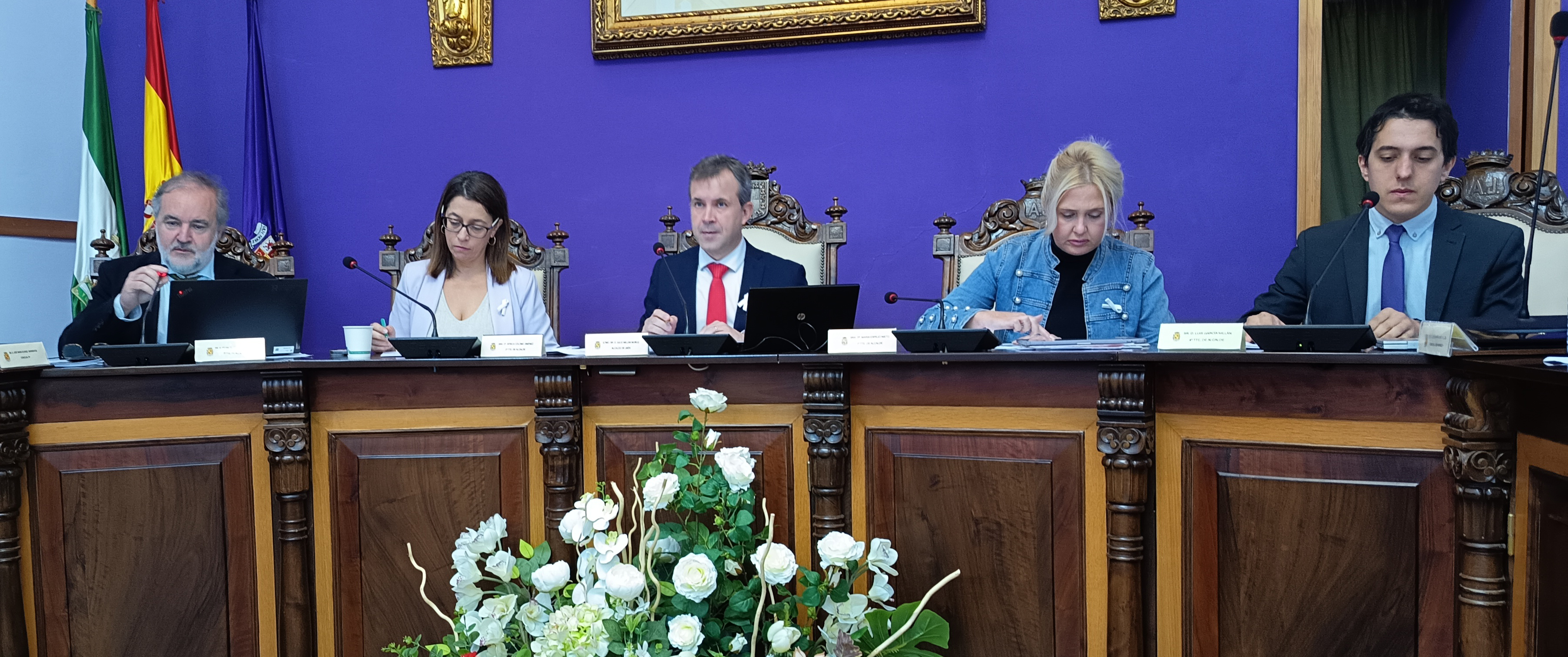 Haga click para ampliar imagen: Fotograf�a Francisco Lechuga aprobaci�n presupuestos 02