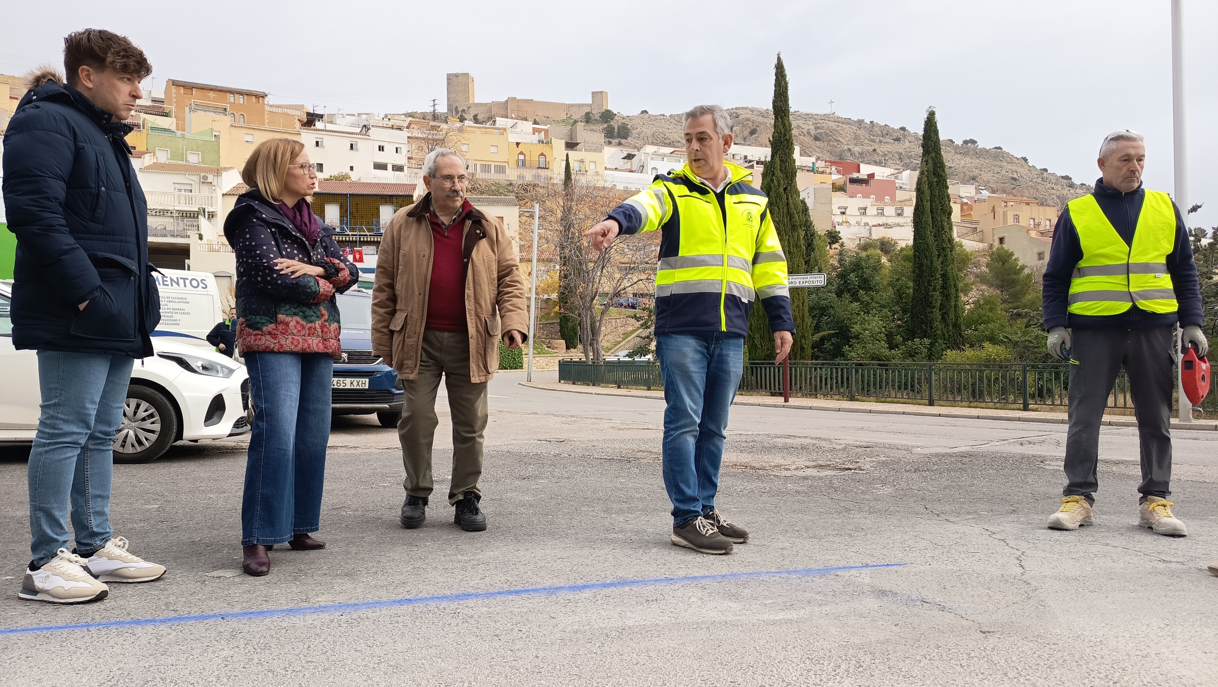 Fotograf�a marquesina accesible en el Tomillo