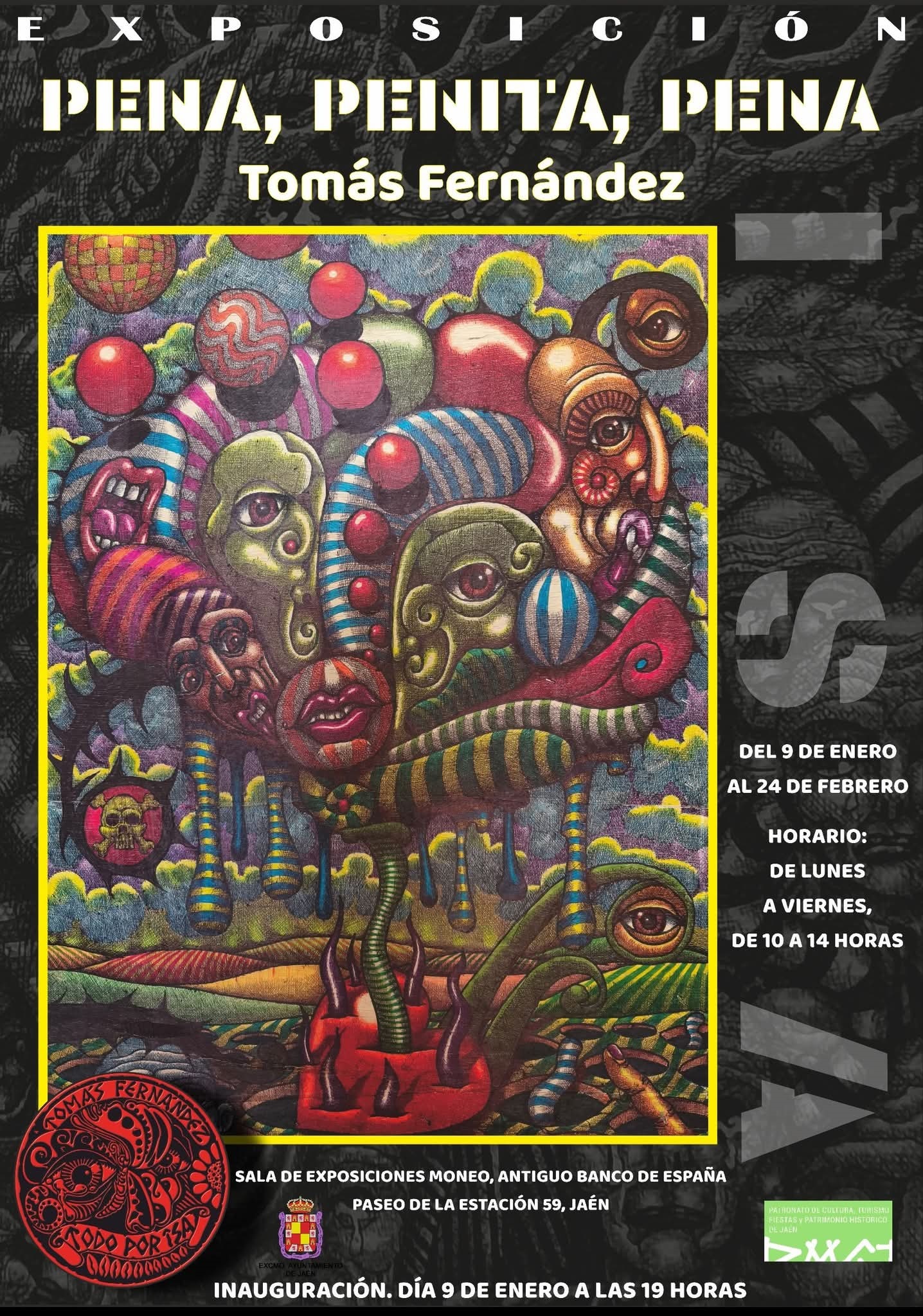 Haga click para ampliar imagen: Exposici�n Pena, penita, pena, de Tom�s Fern�ndez