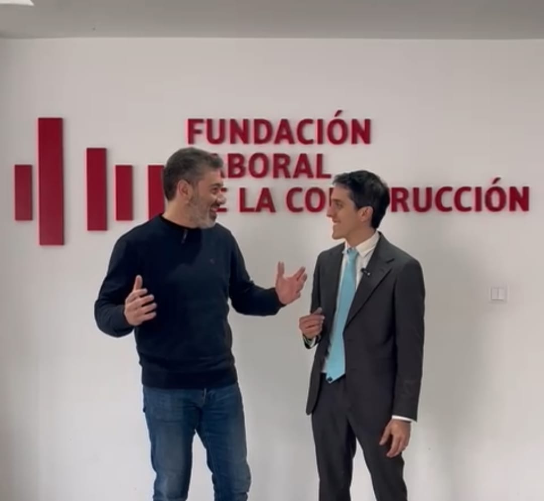 2026.02.03 Foto Luis Garc�a Mill�n en Fundaci�n Laboral de la Construcci�n