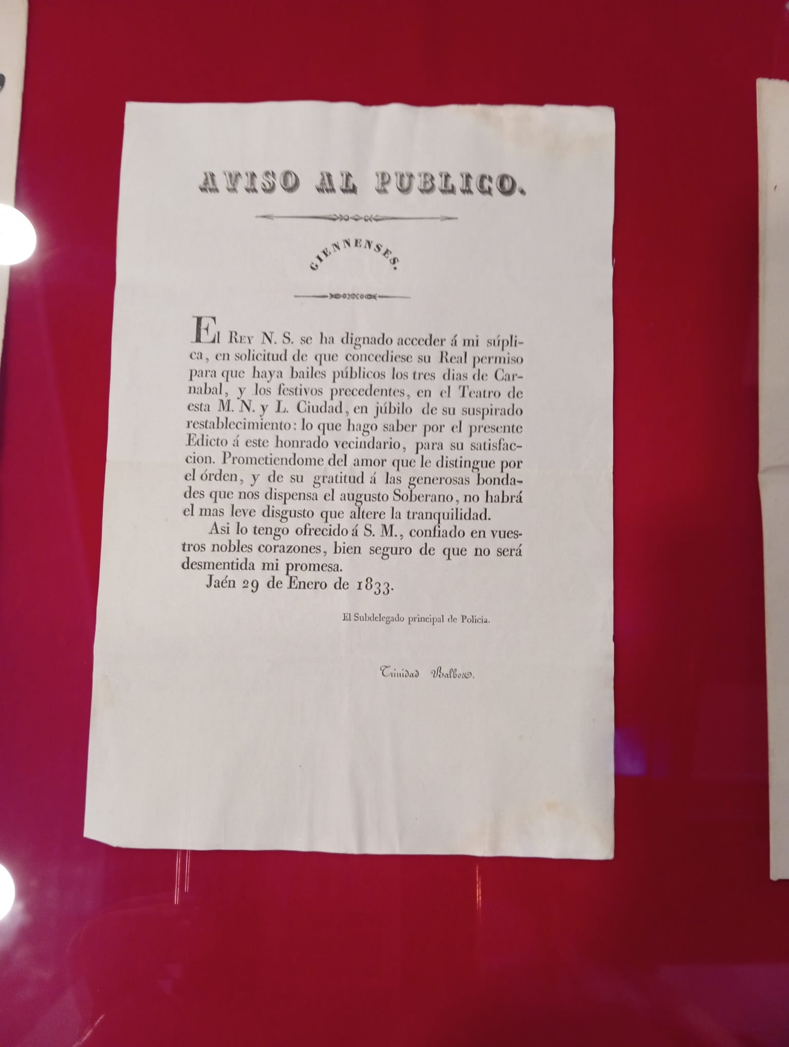 documento hist�rico carnaval