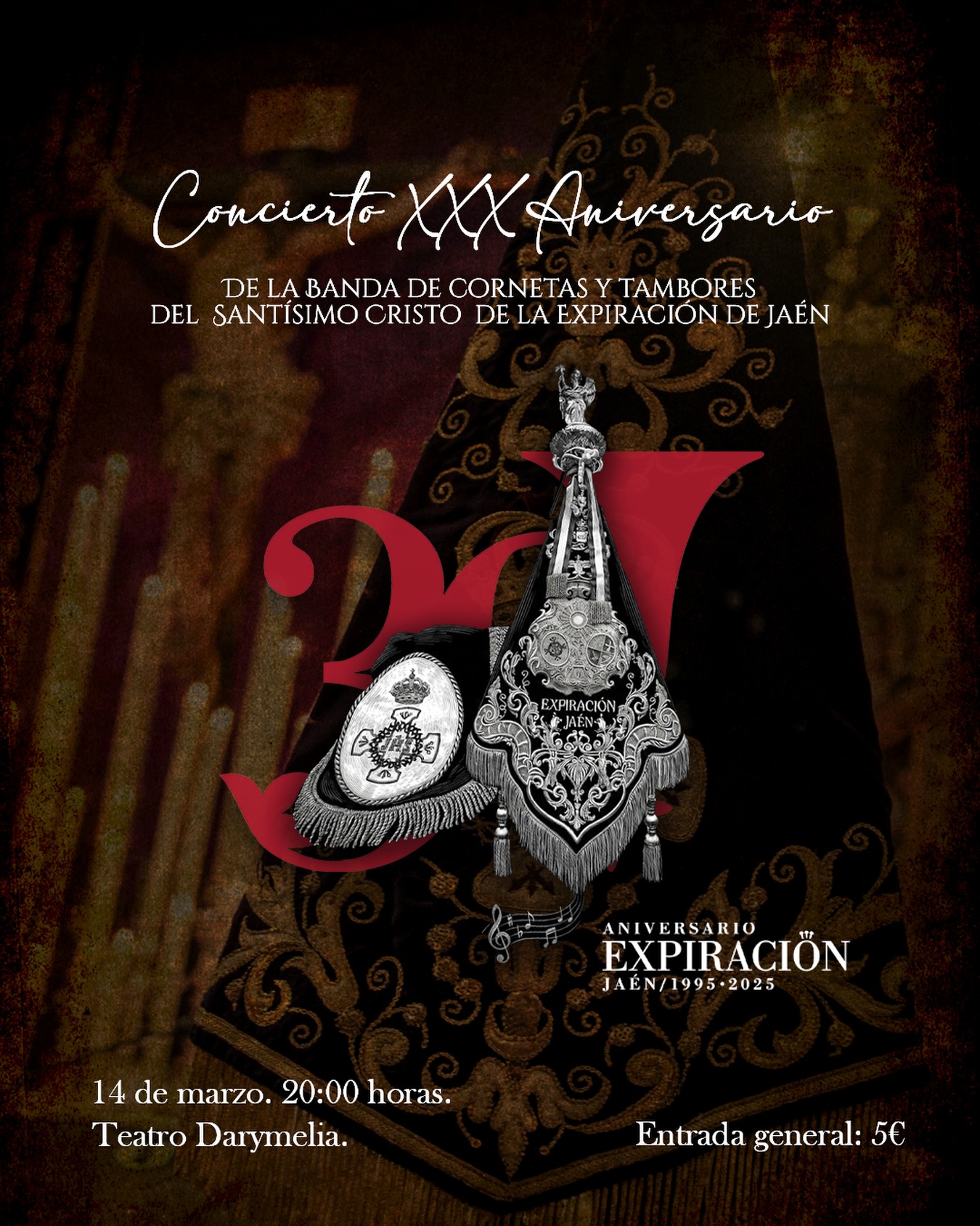 Haga click para ampliar imagen: Concierto XXX aniversario de la Banda de CCTT del Sant�simo Cristo de la Expiraci�n