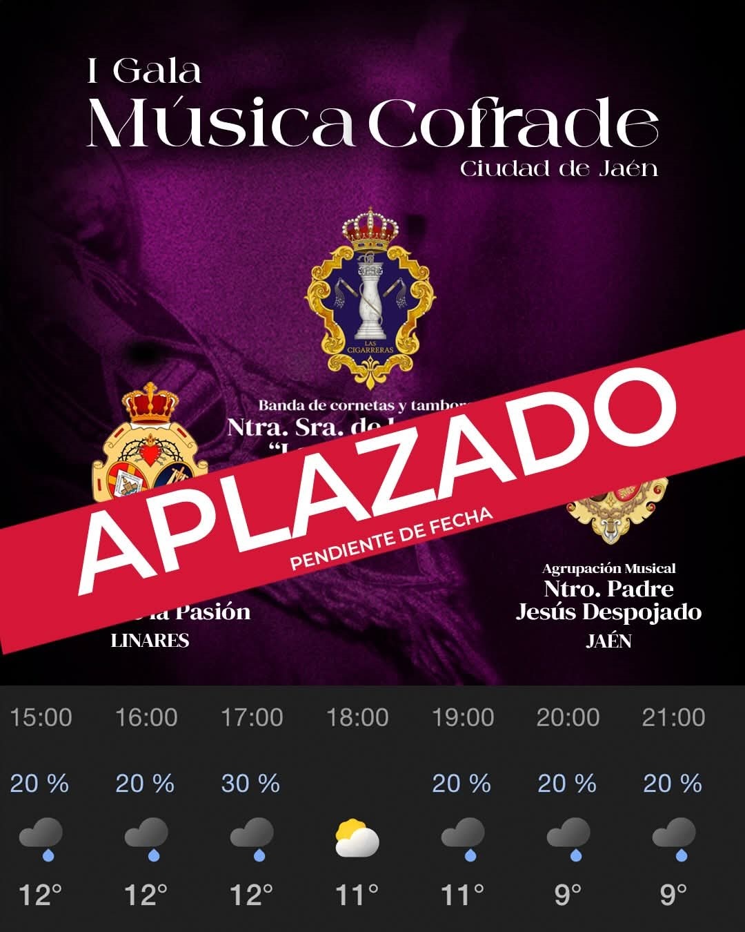 I Gala de M�sica Cofrade 