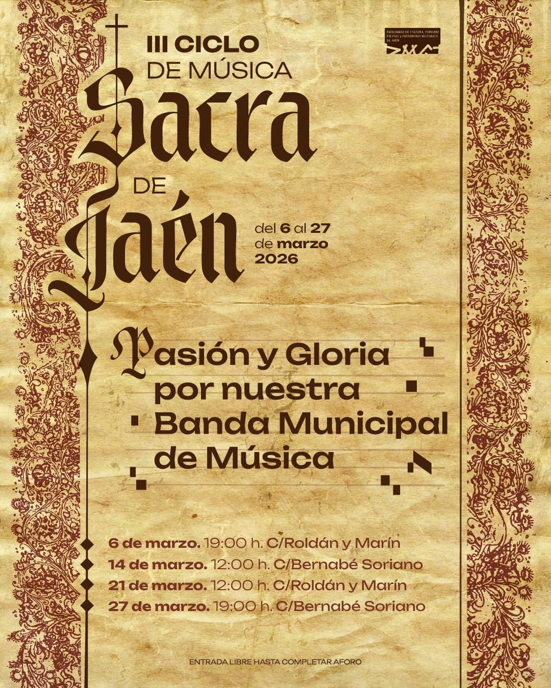 Haga click para ampliar imagen: M�sica Sacra Conciertos Banda