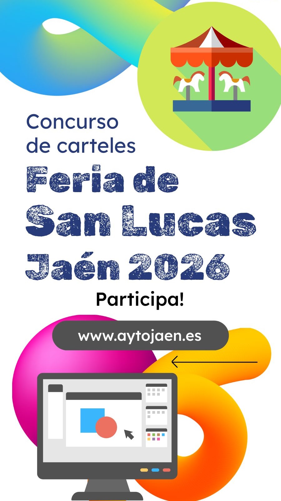 Bases de participaci�n del Banner Concurso del Cartel anunciador de las Fiestas de San Lucas Ja�n 2026
