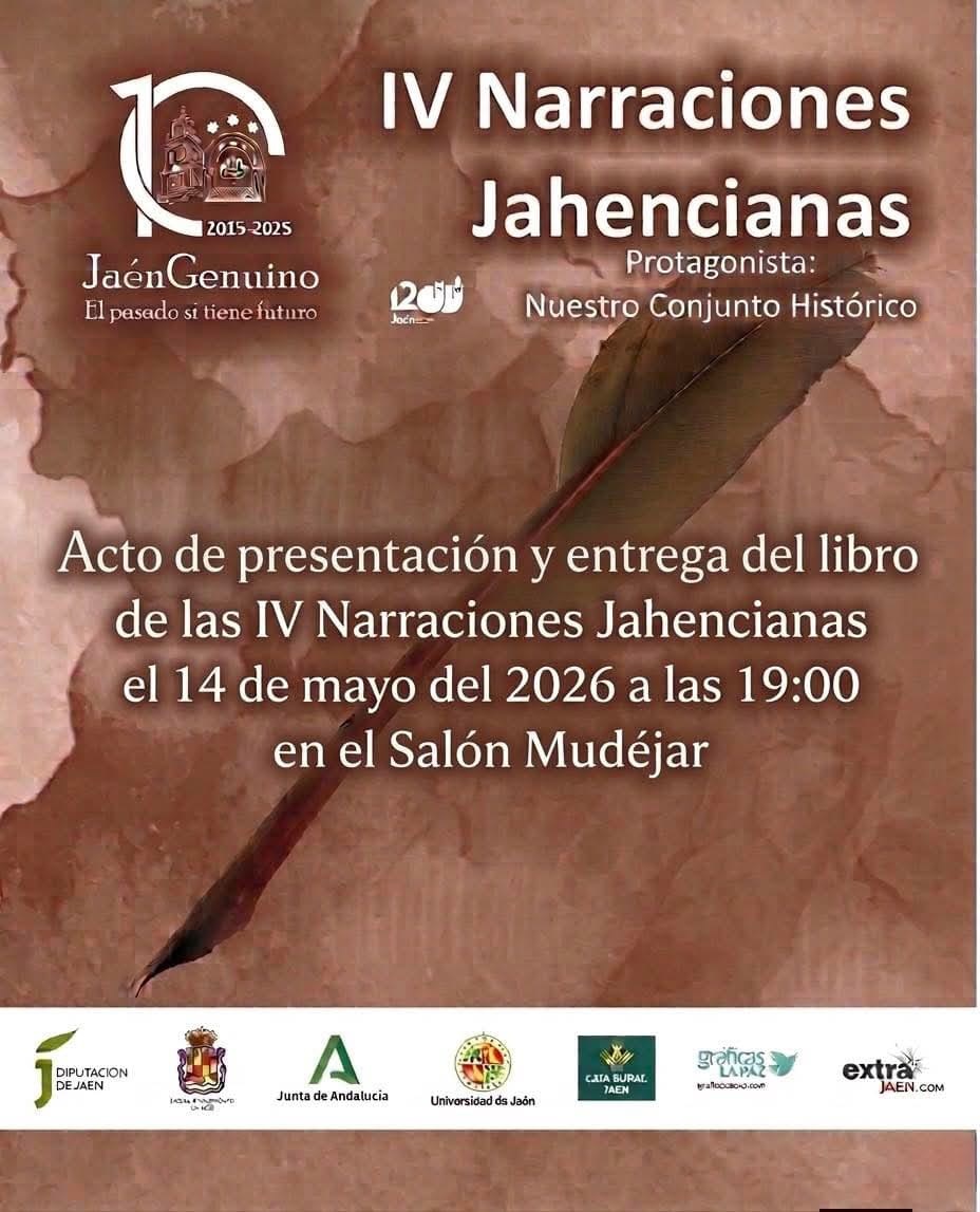 Haga click para ampliar imagen: Presentaci�n y entrega del libro de las IV Narraciones Jahencianas