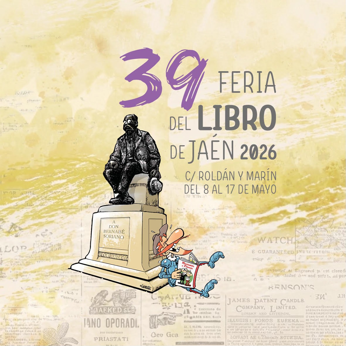 Haga click para ampliar imagen: Cartel XXXIX Feria del Libro