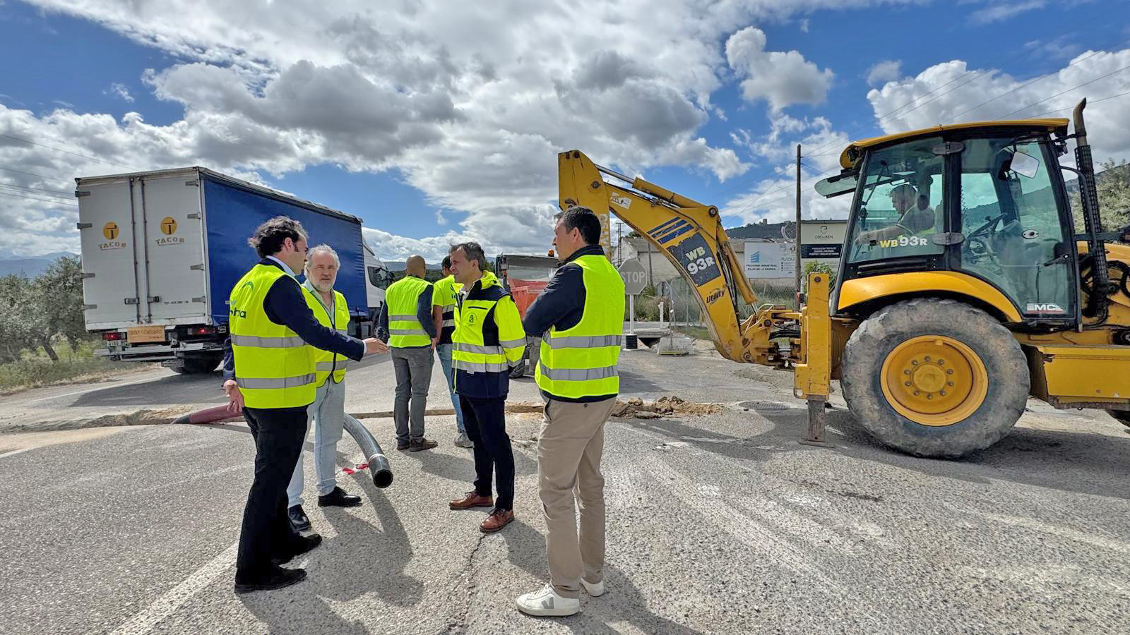 Fotograf�a Visita T�cnica a Obras de abastecimiento
