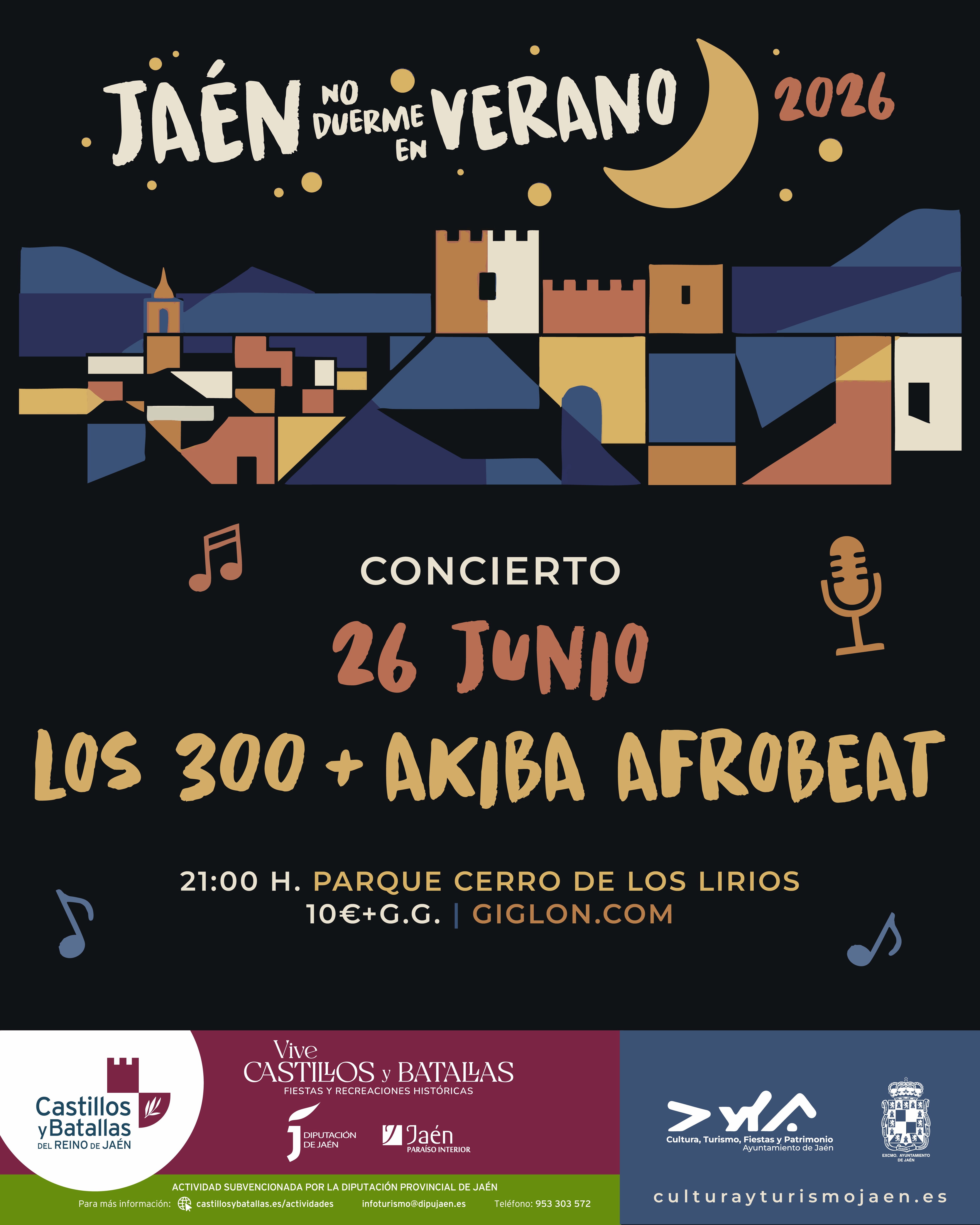 Haga click para ampliar imagen: JNDEV 2026 LOS 300 + AKIBA AFROBEAT