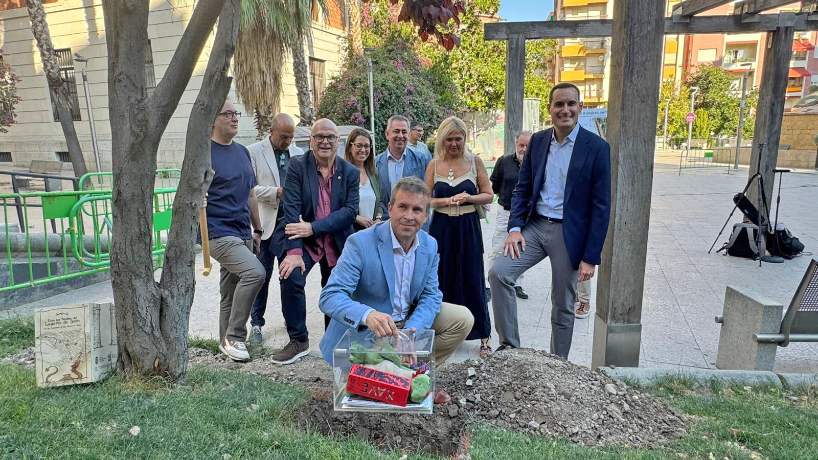 Fotograf�a Primera Piedra Plaza de la Constituci�n 3