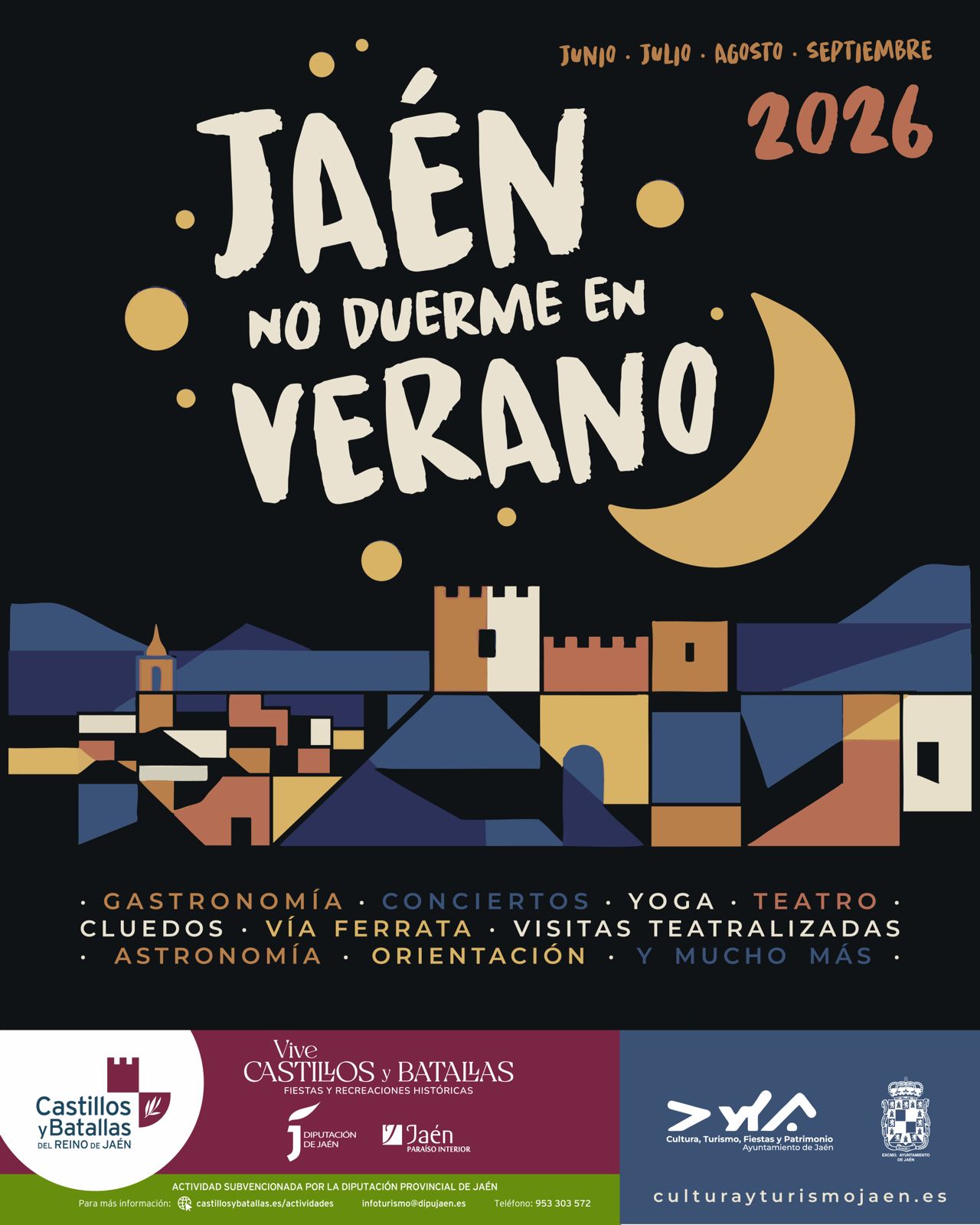 Haga click para ampliar imagen: Ja�n no duerme en verano 2026