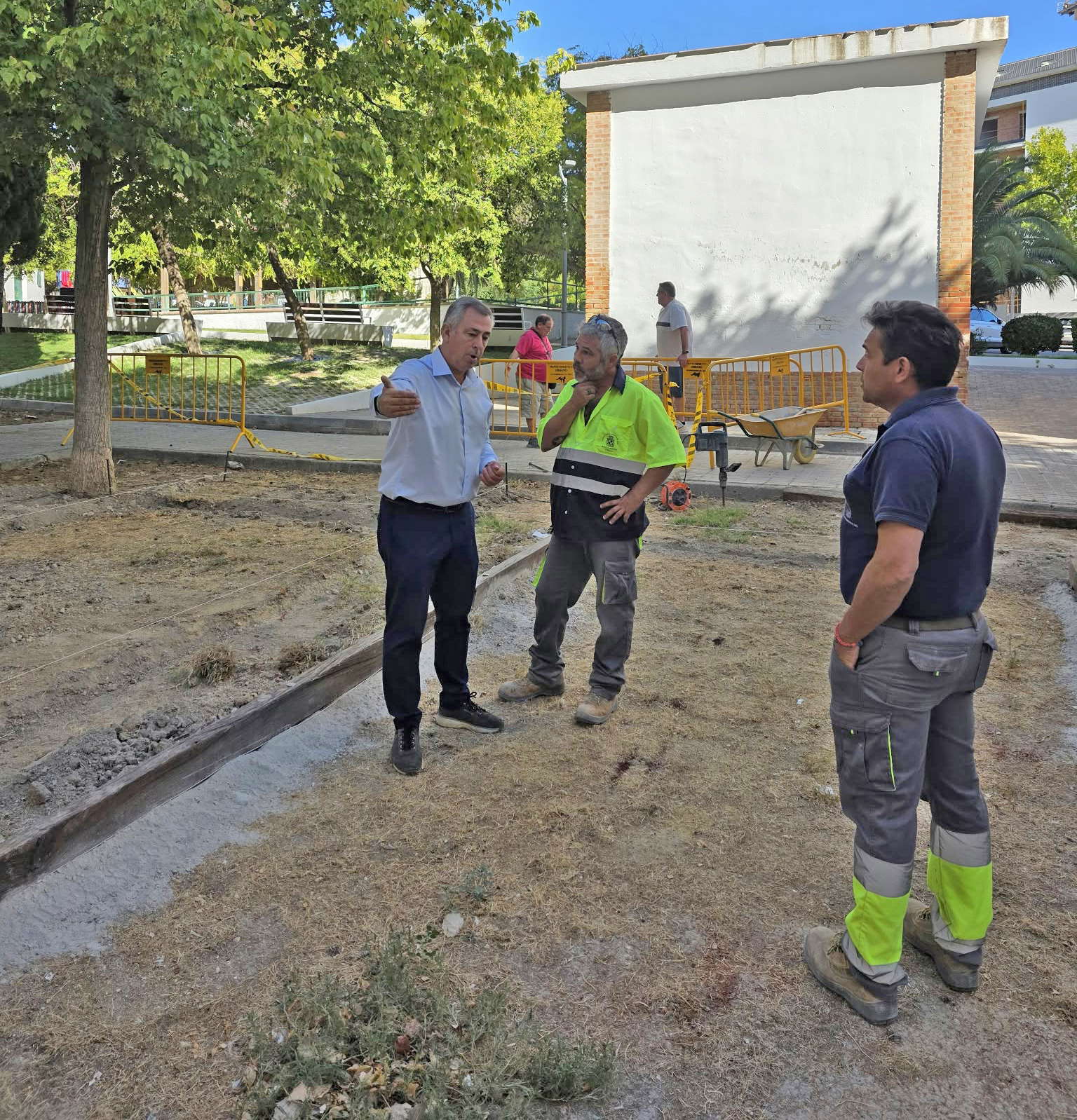 Fotograf�as nuevas pistas petanca