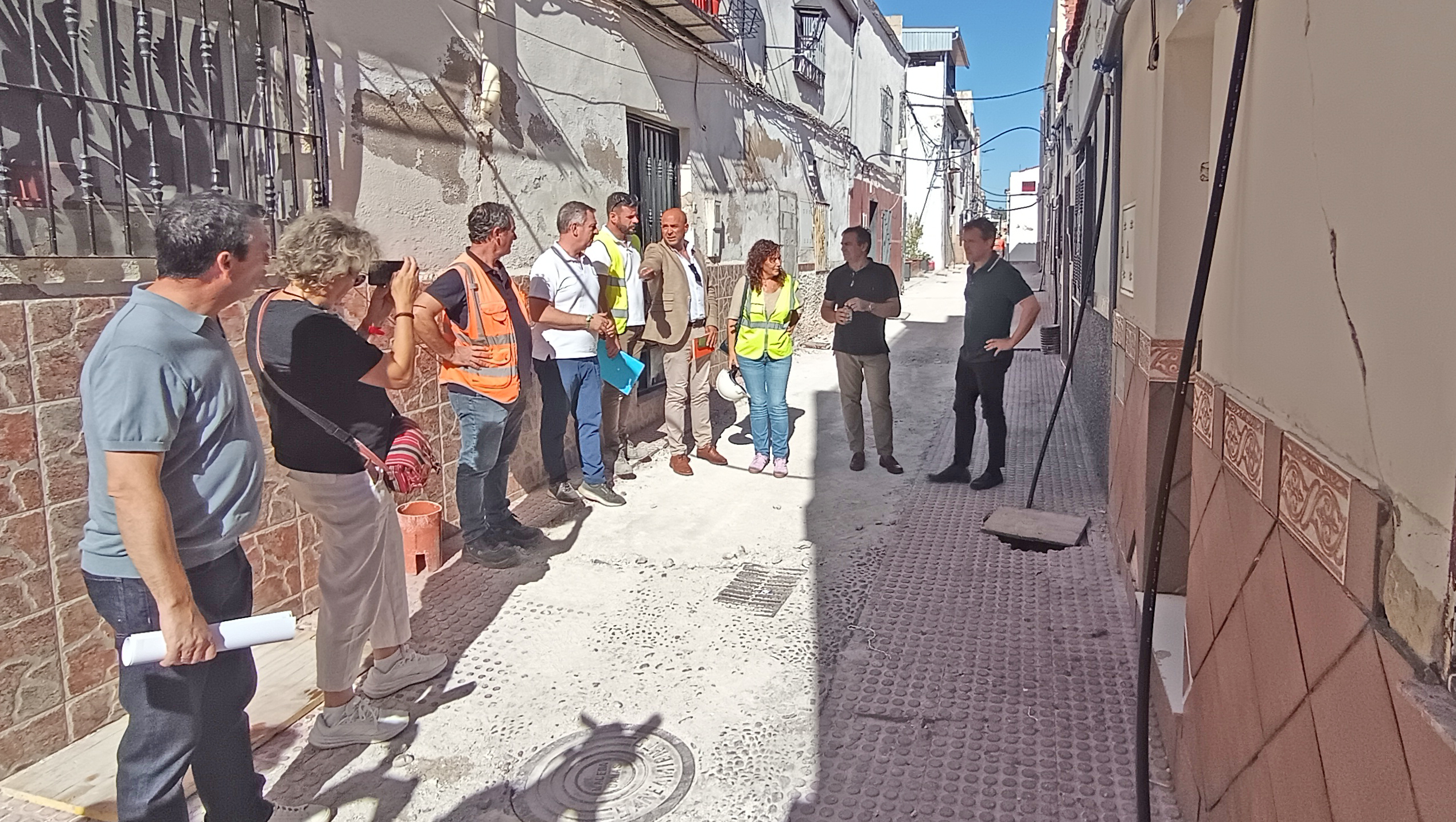 Fotograf�a Obras en Calle Hospitalico
