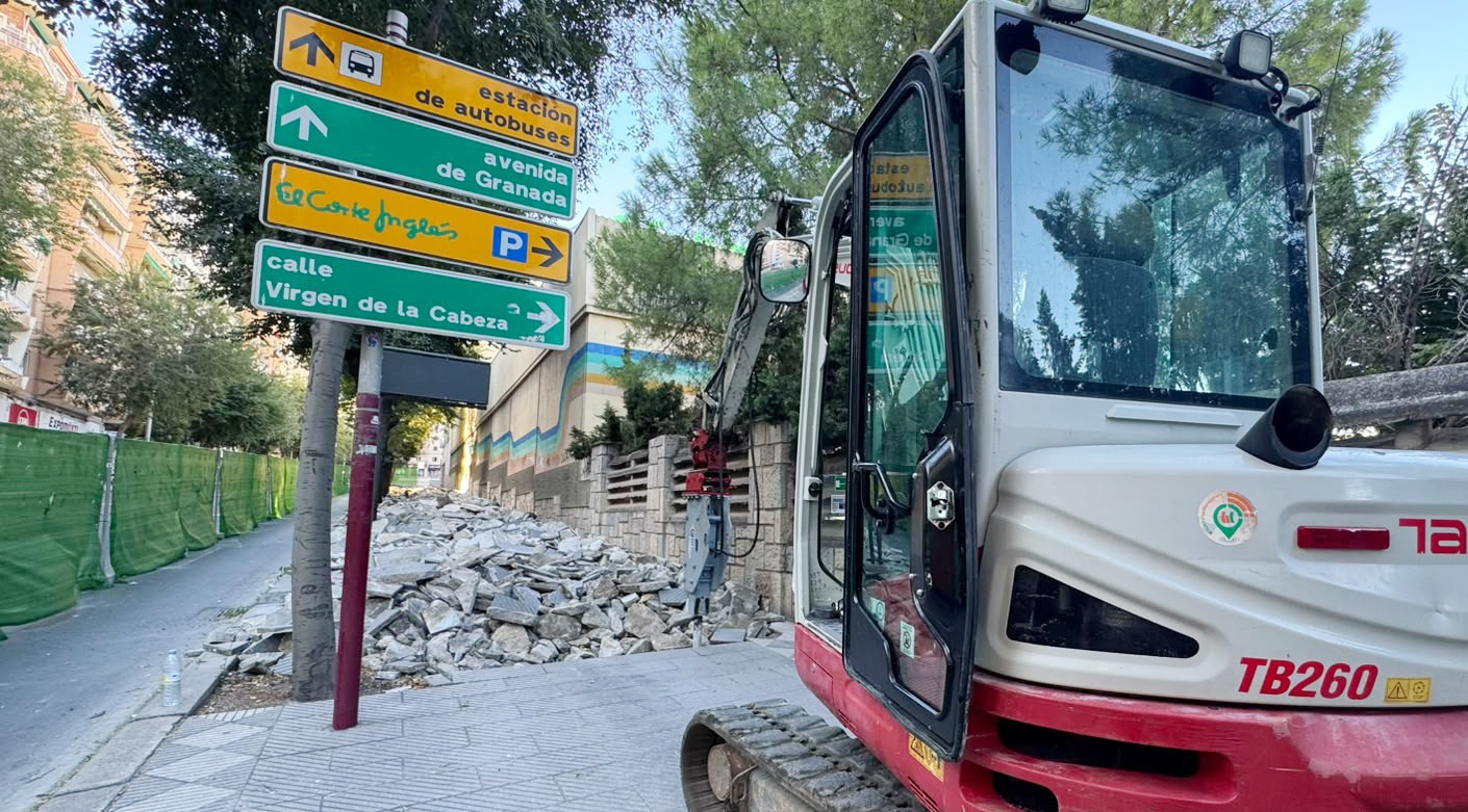 Foto obra Avenida de Madrid