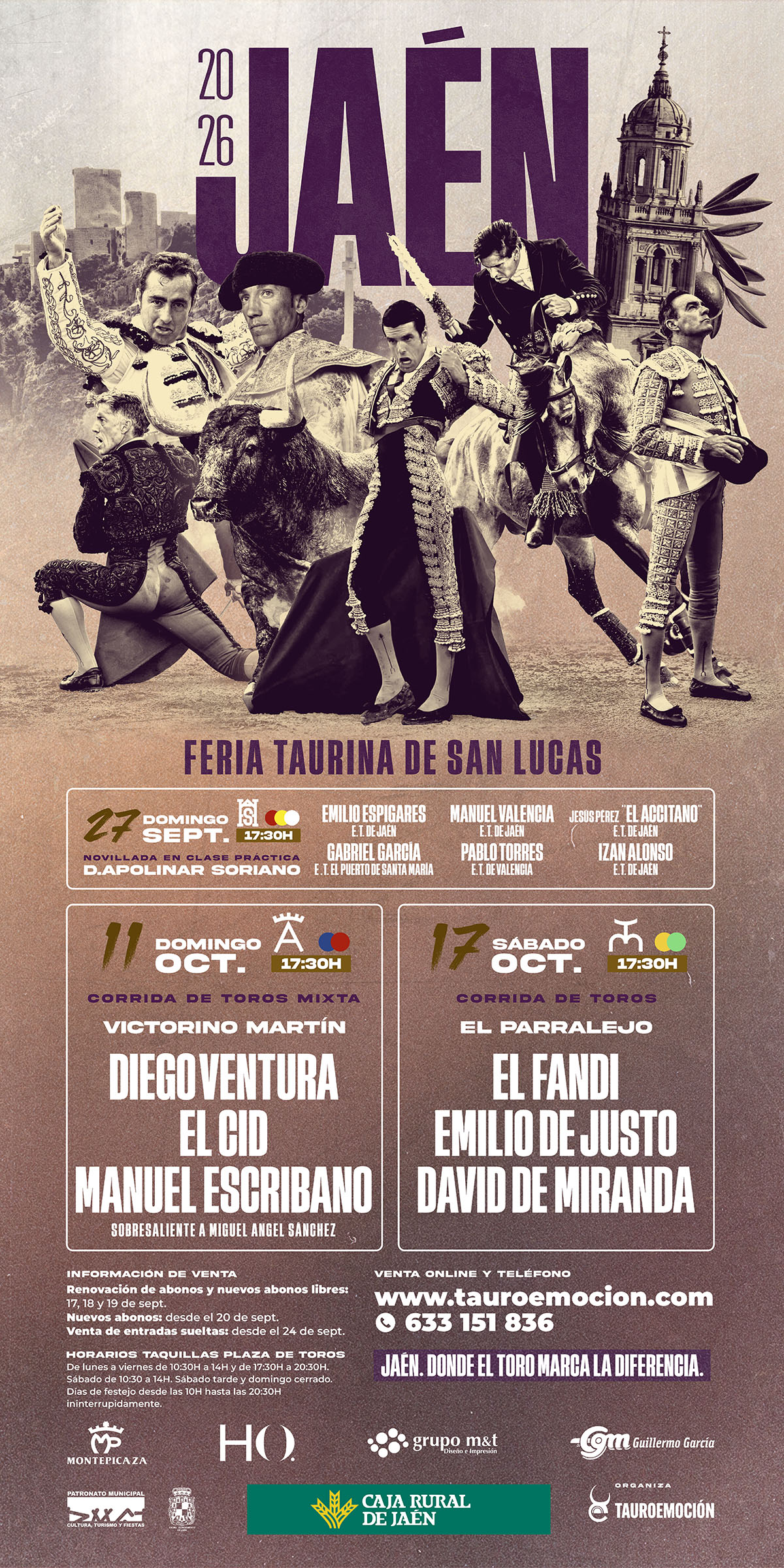 Haga click para ampliar imagen: Toros 2026