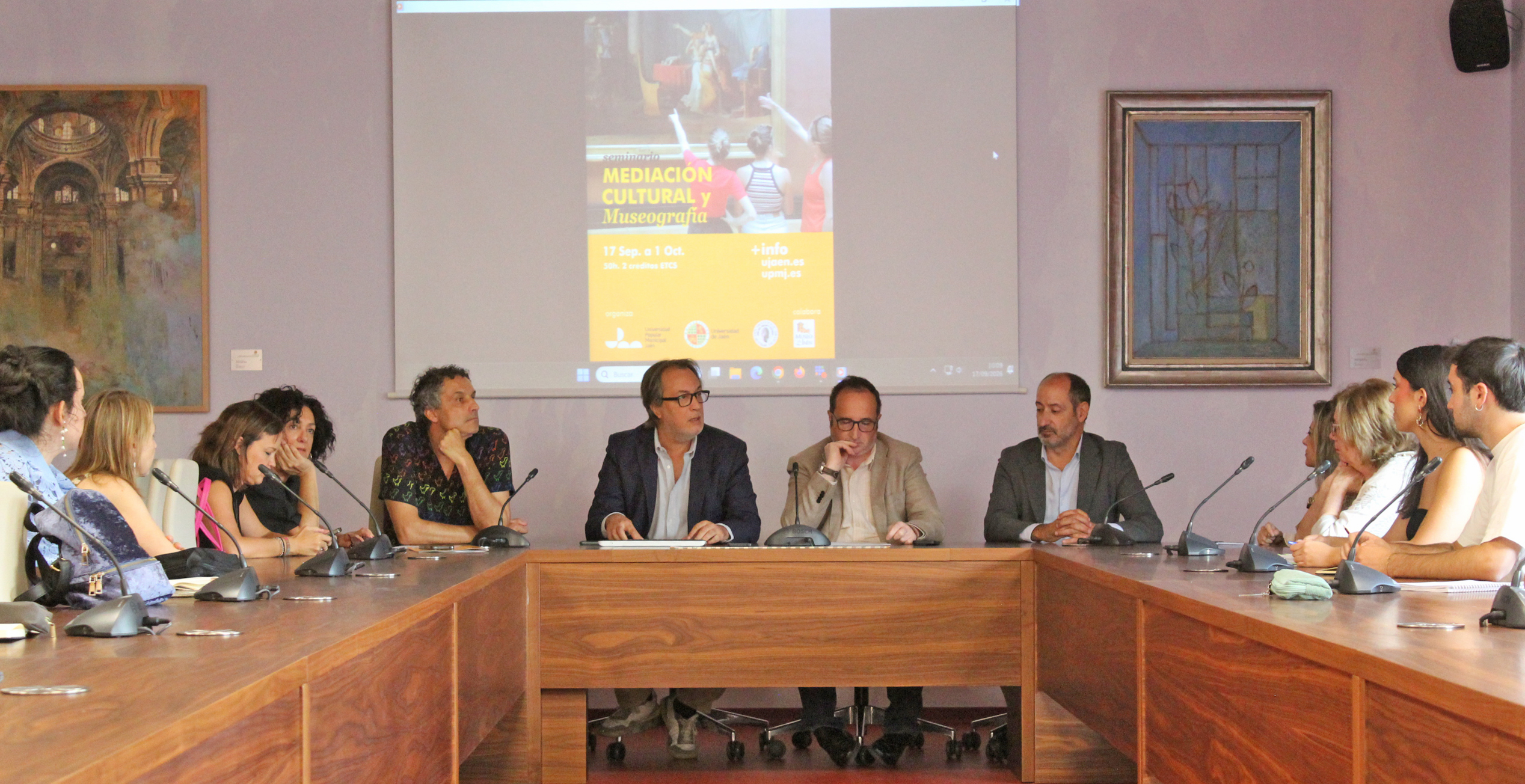 Foto Presentaci�n del Seminario de Mediaci�n Cultural y Museograf�a 1