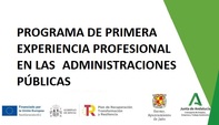 Banner Programa Primera Experiencia Profesional en las Administraciones Pblicas